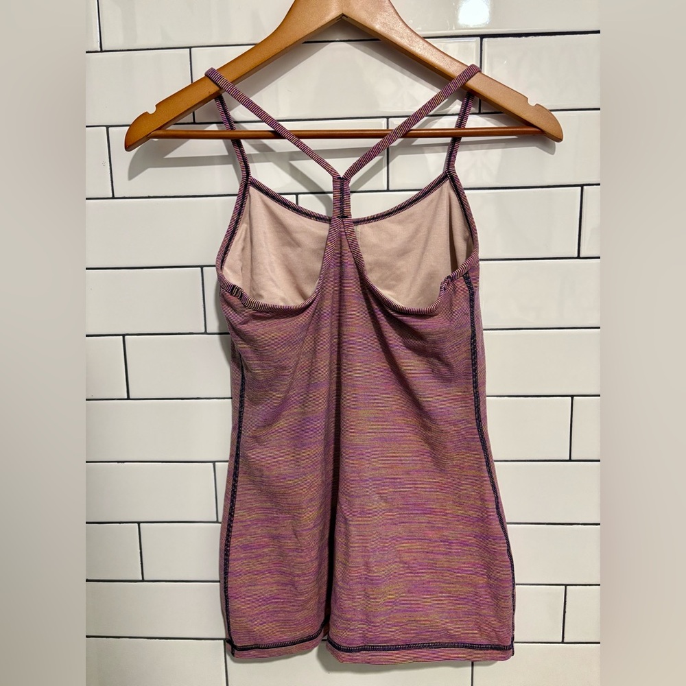 Lululemon Power Y Tank Luon Wee Are From Space Vintage Pink 8 - Picture 10 of 12